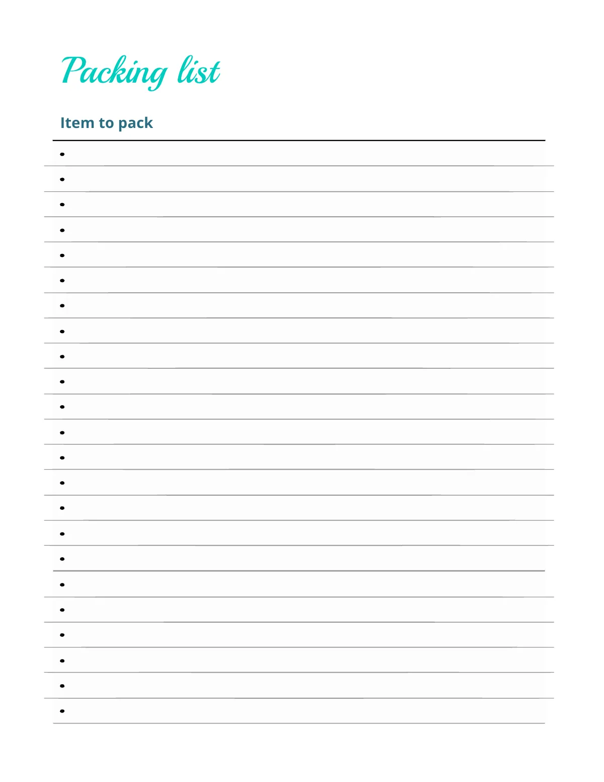 Free Digital Student Planner Template to Edit Online