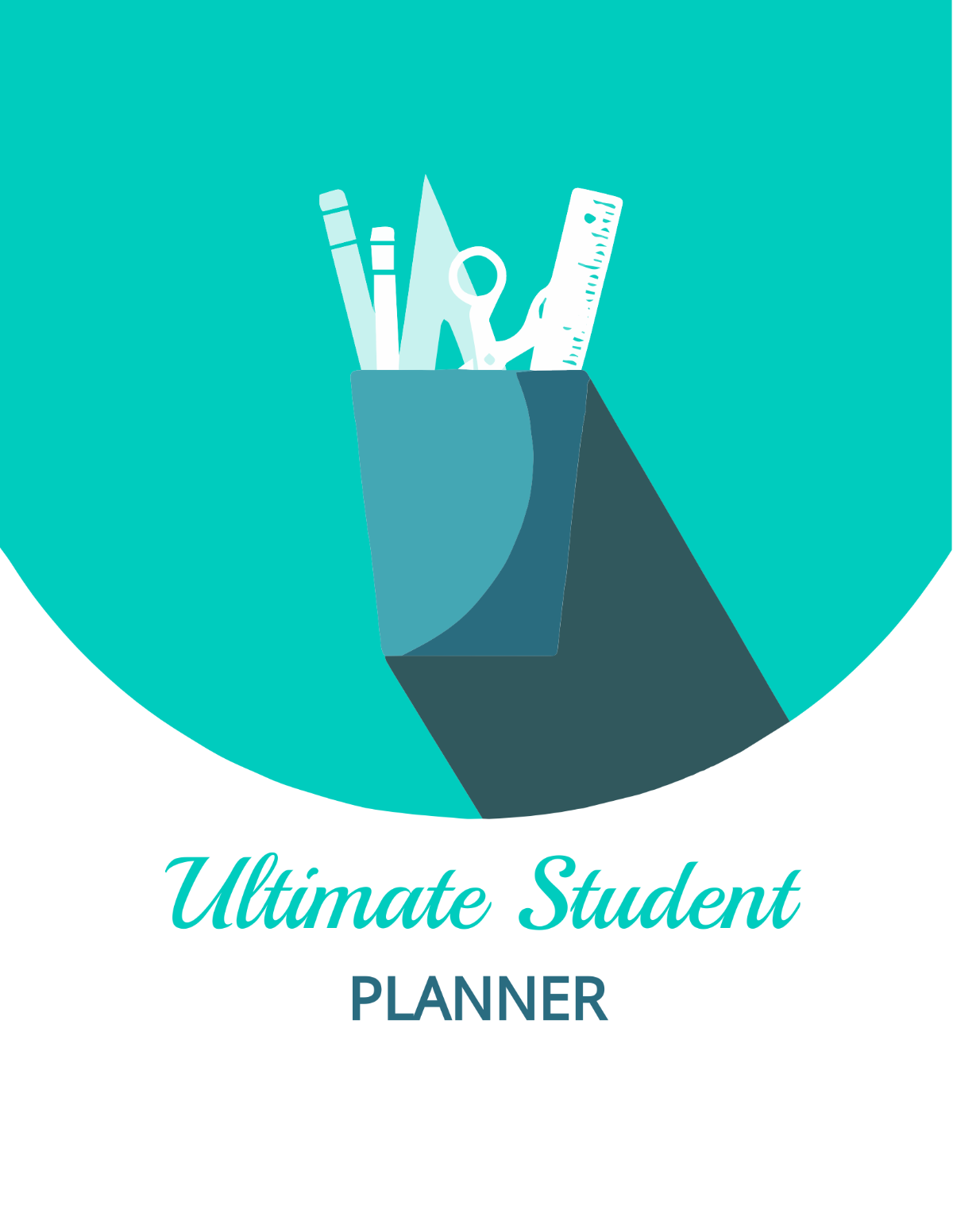 Digital Student Planner Template