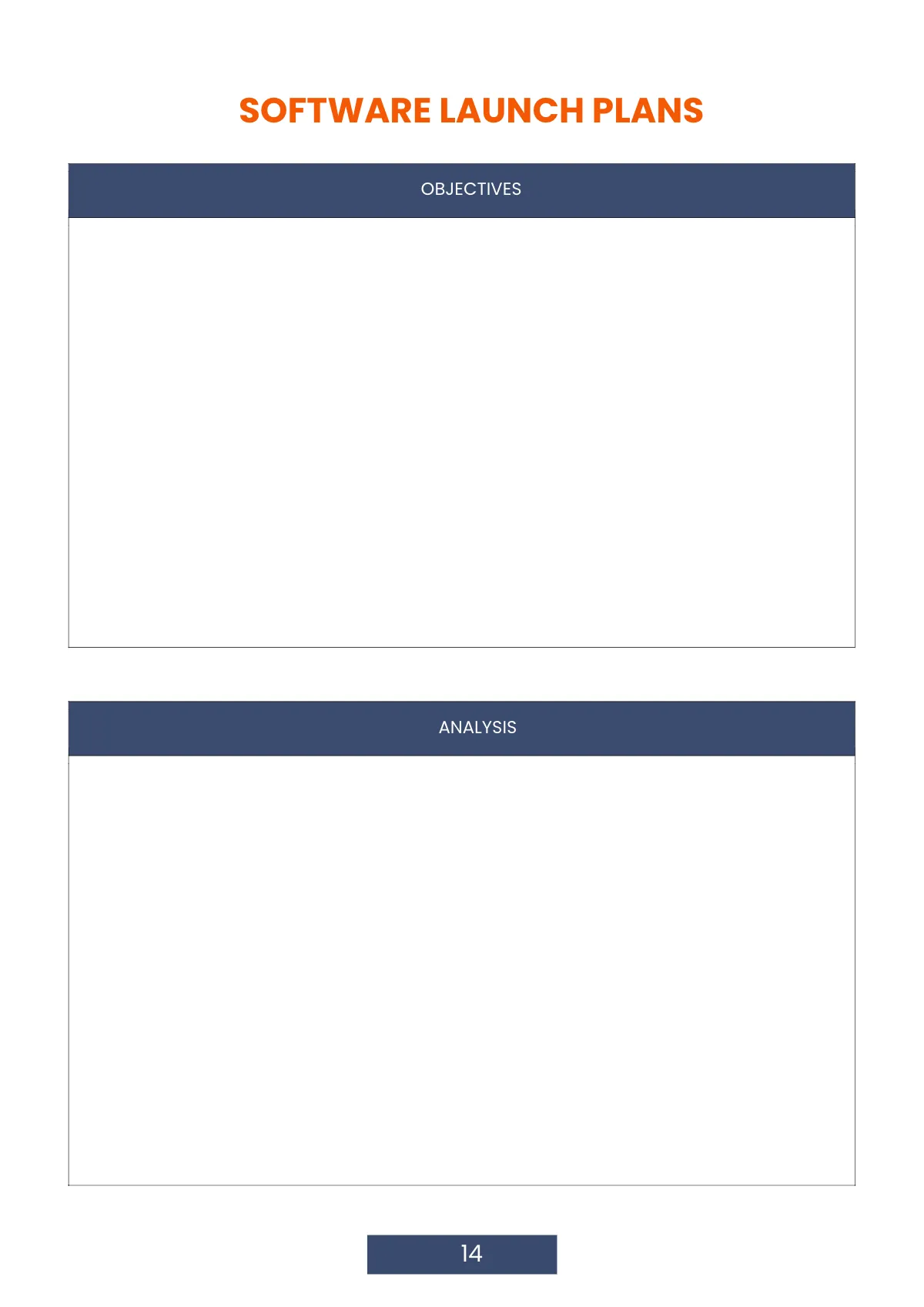 Free Printable Software Planner Template to Edit Online