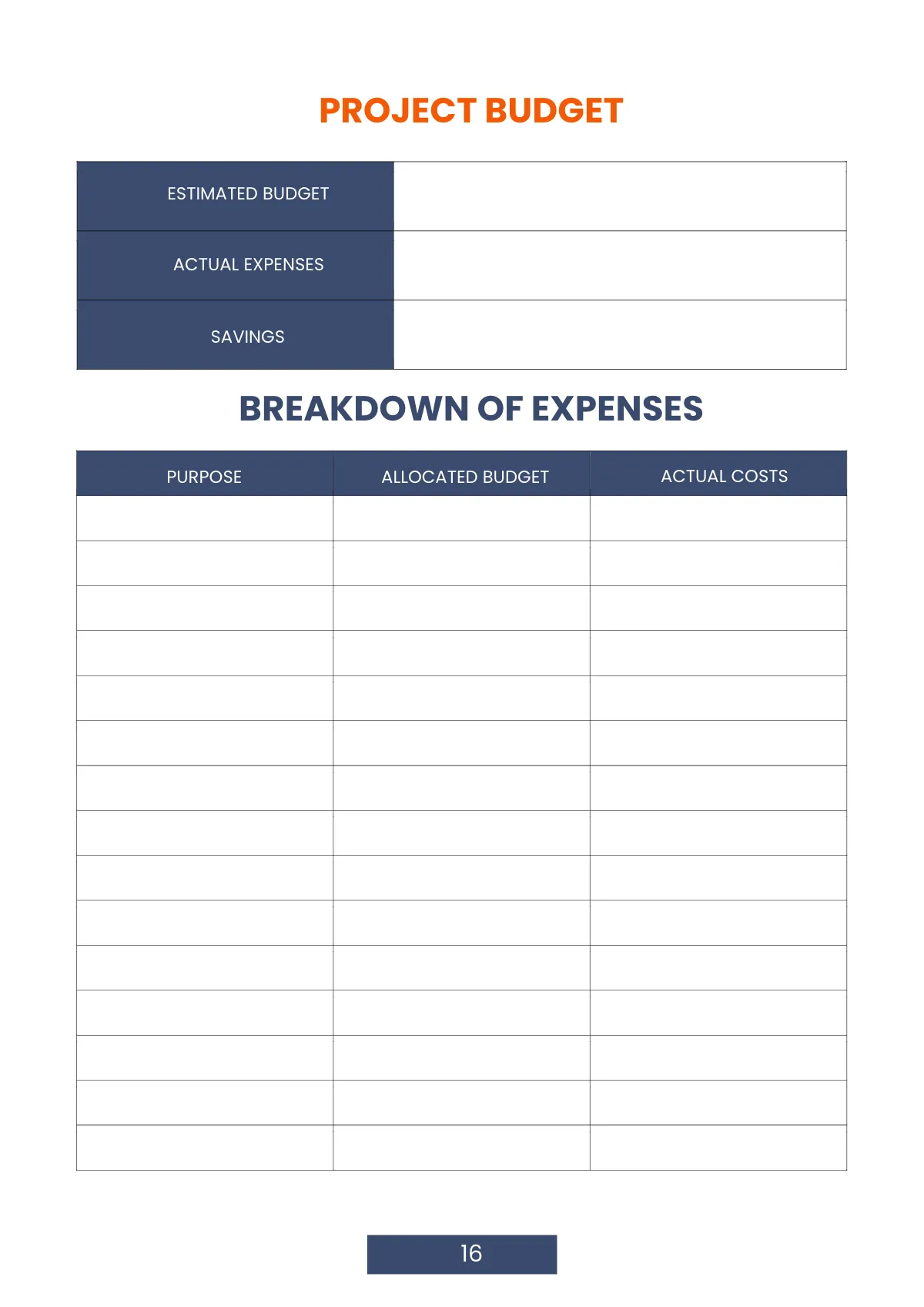 Free Printable Software Planner Template to Edit Online