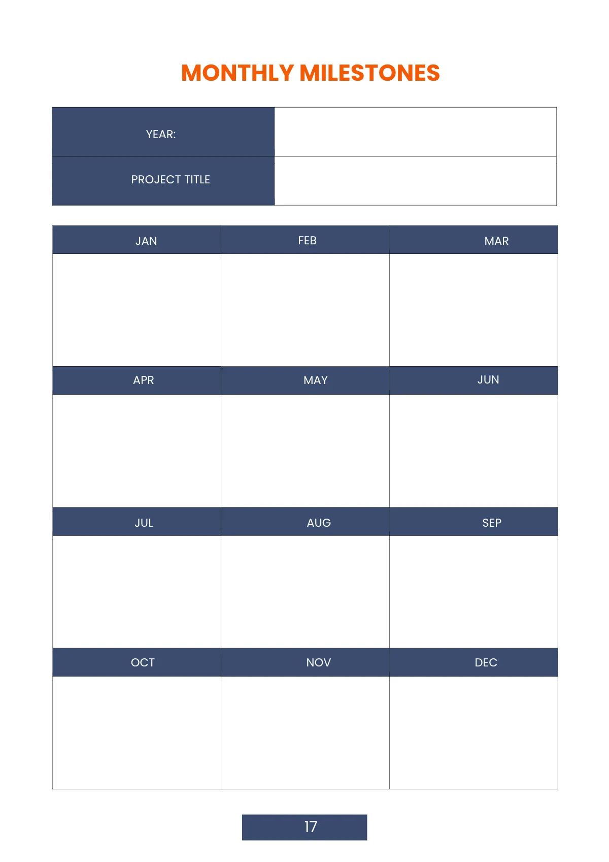 Free Printable Software Planner Template to Edit Online
