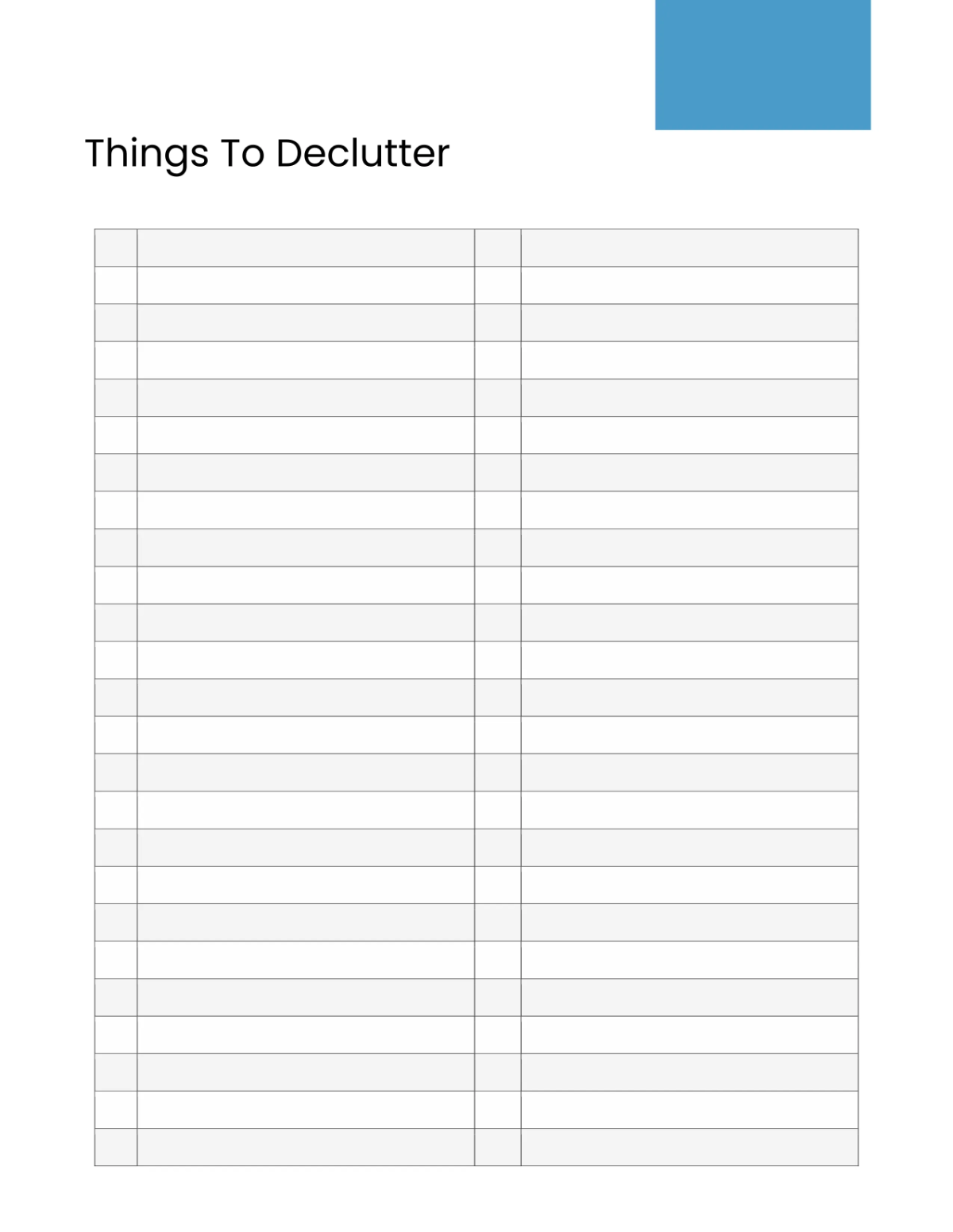 Free Cleaning Schedule Planner Template to Edit Online