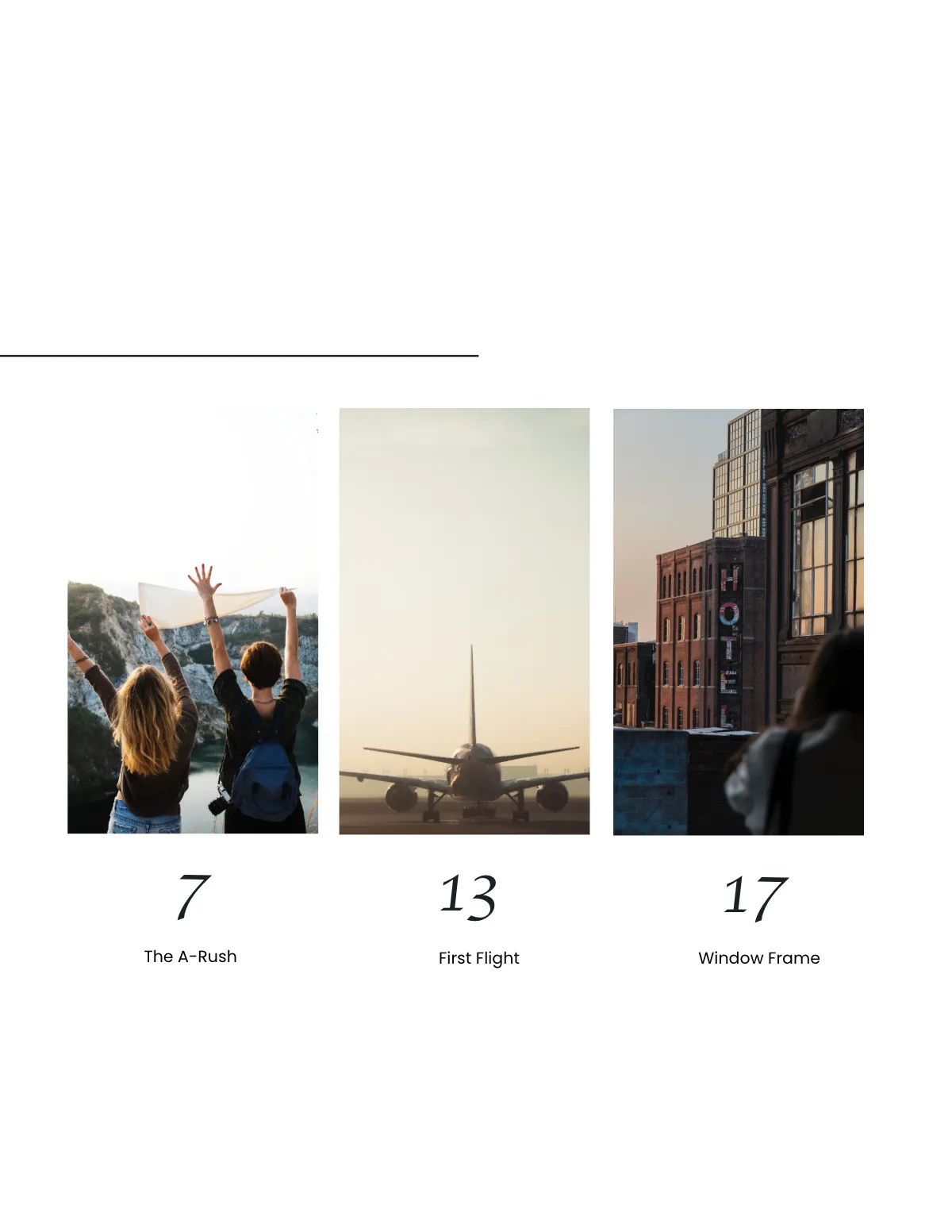 Free Minimal Travel Magazine Template to Edit Online