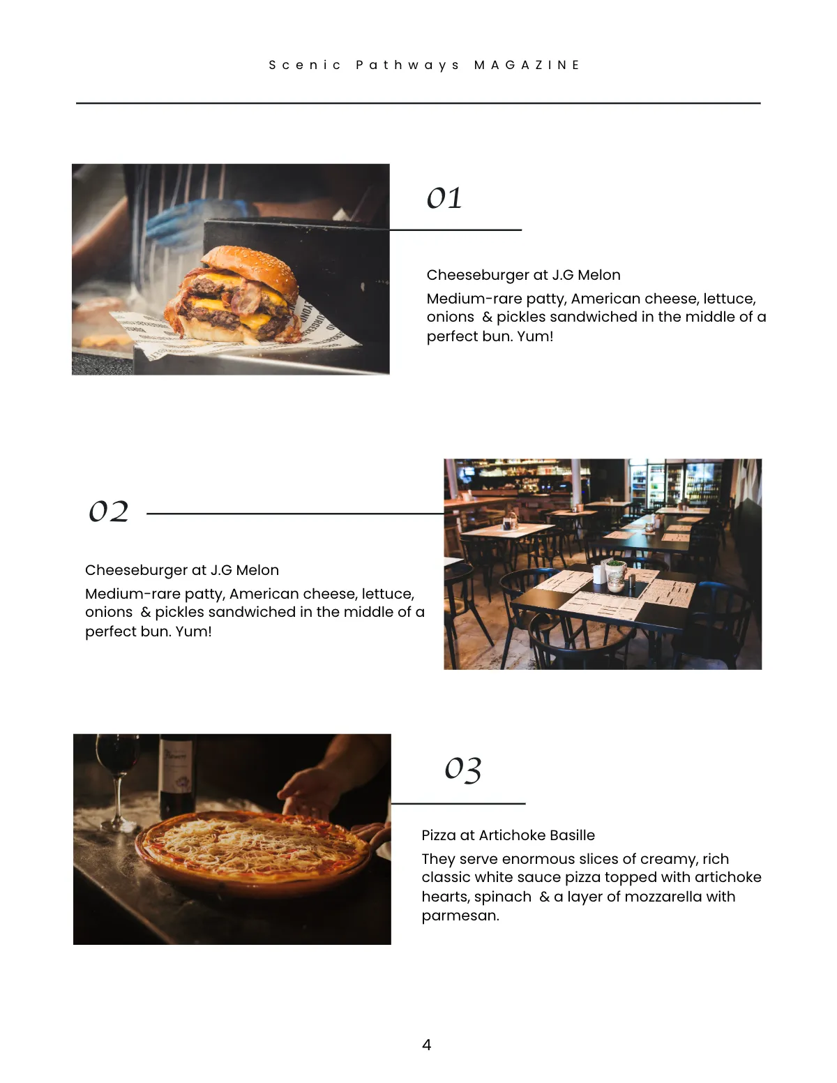 Free Minimal Travel Magazine Template to Edit Online