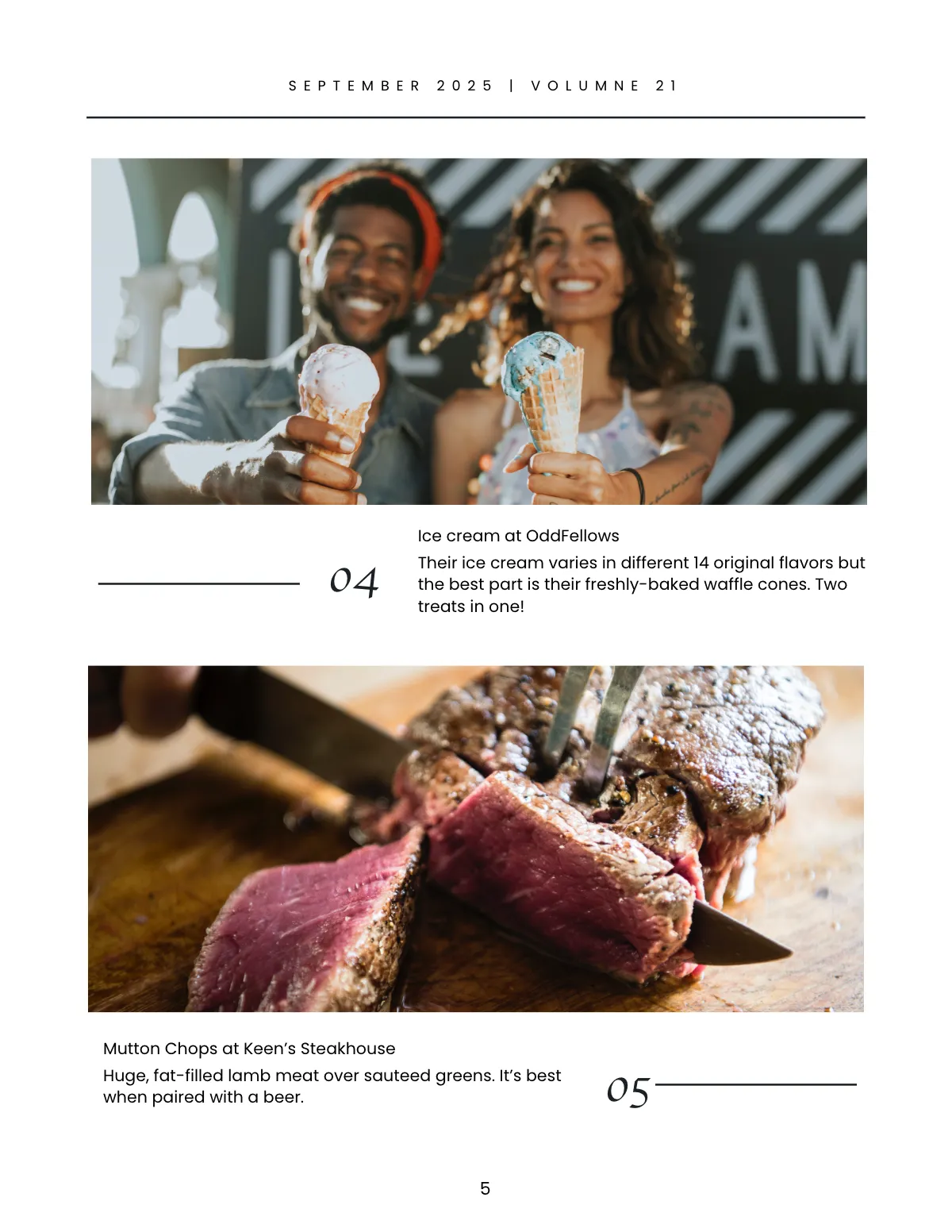 Free Minimal Travel Magazine Template to Edit Online