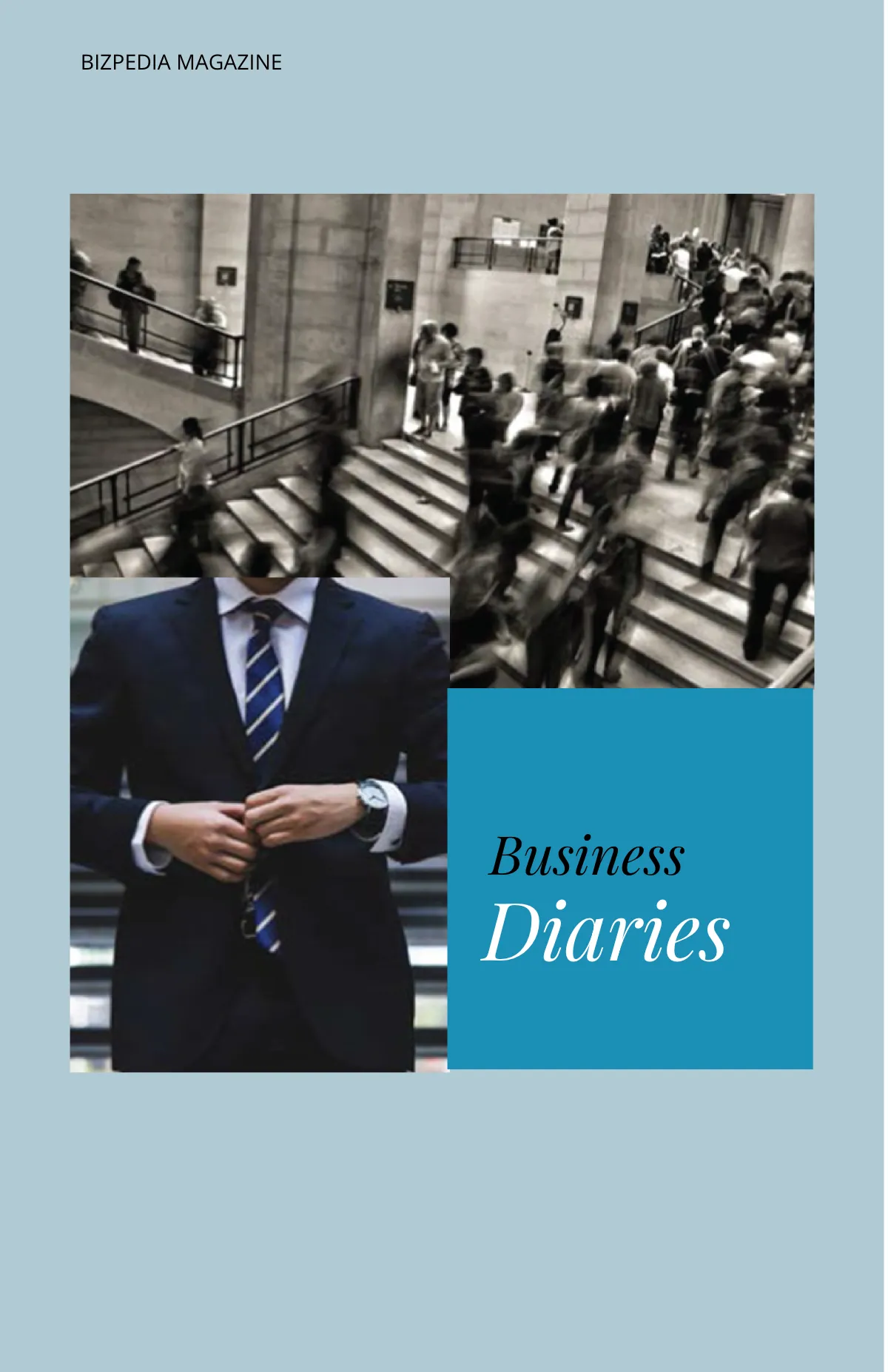 Free Printable Business Magazine Template to Edit Online