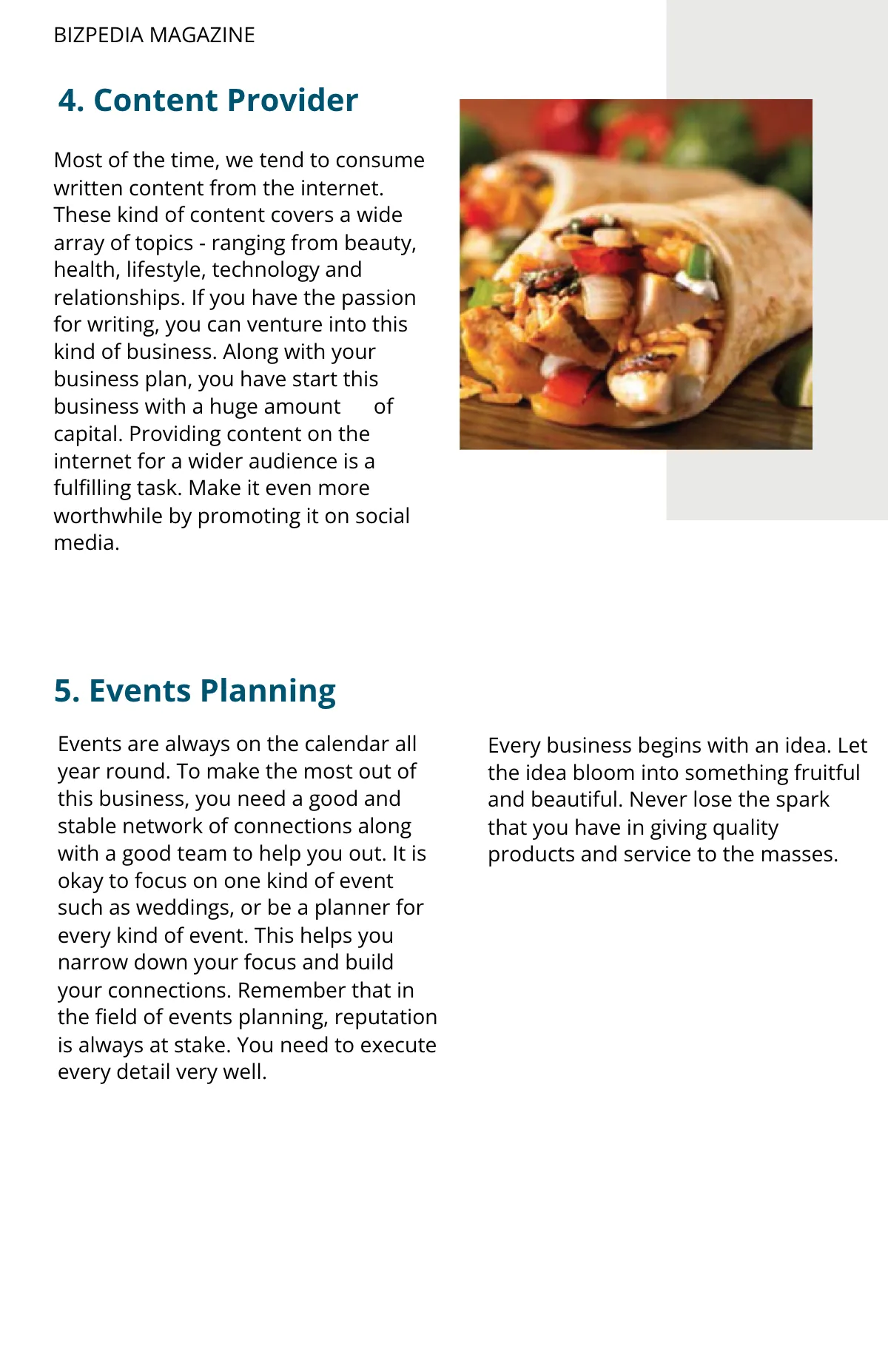 Free Printable Business Magazine Template to Edit Online