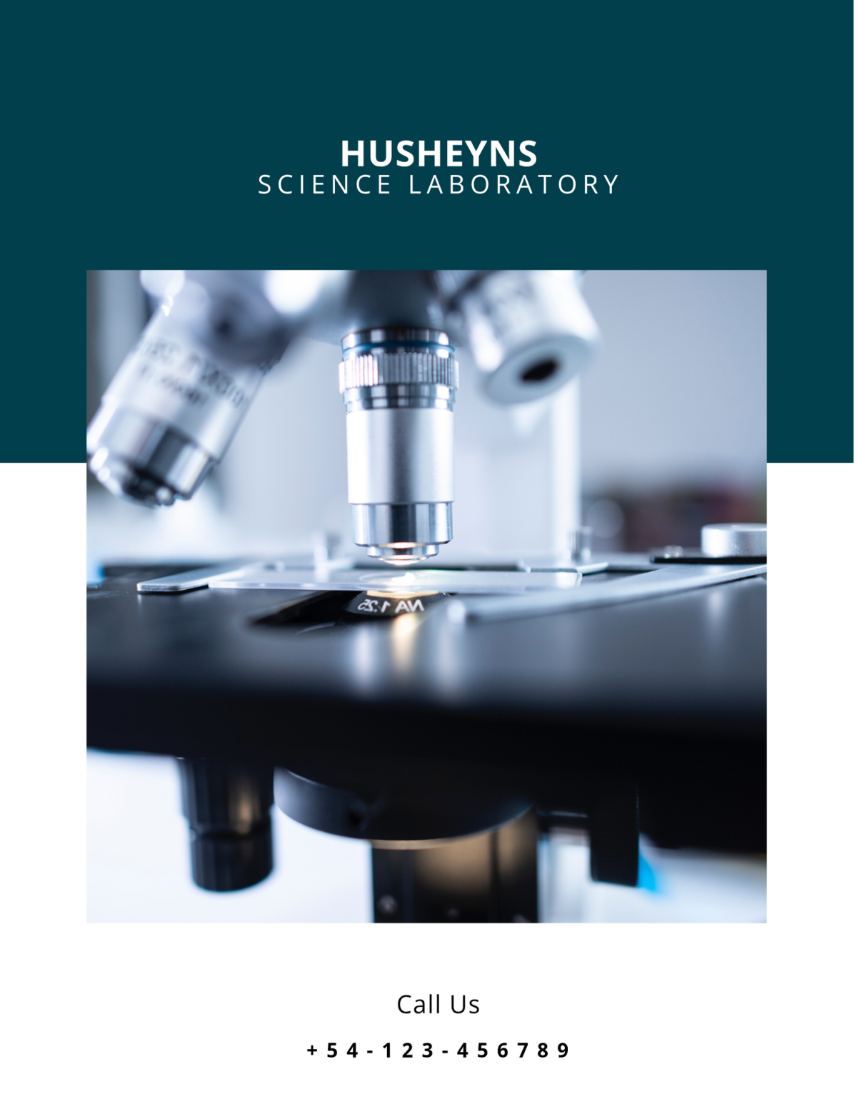 Free Science Podcast Magazine Template to Edit Online