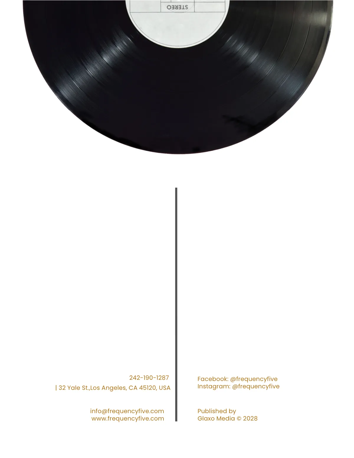 Free Printable Music Magazine Template to Edit Online