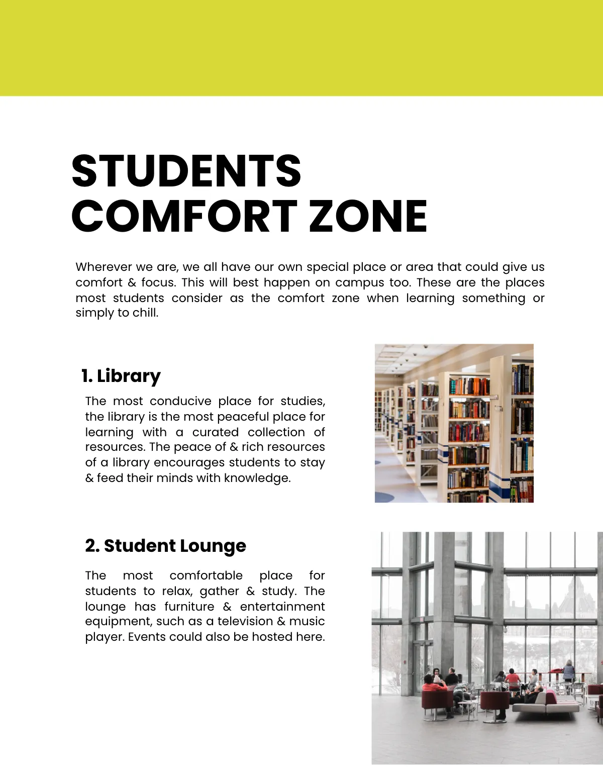 Free School Layout Magazine Template to Edit Online