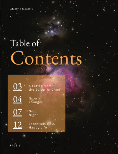 Free Science Latex Magazine Template to Edit Online