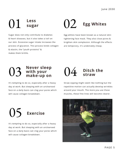 Free Science Latex Magazine Template to Edit Online