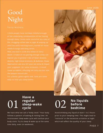 Free Science Latex Magazine Template to Edit Online