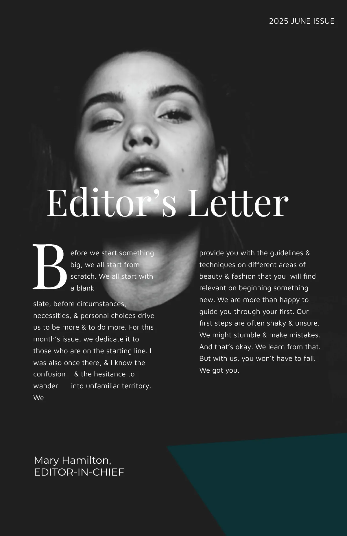 Free Minimal Product Magazine Template to Edit Online