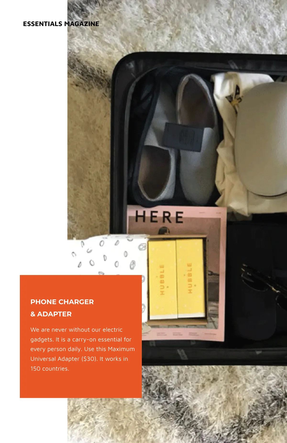 Free Minimal Product Magazine Template to Edit Online