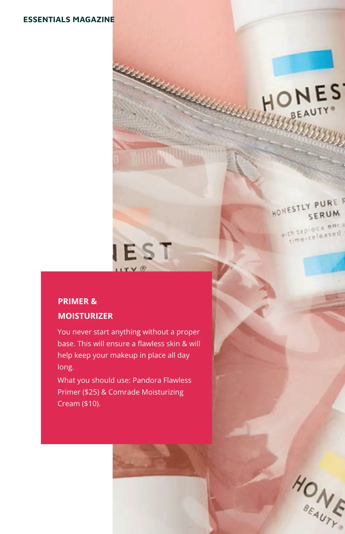 Free Minimal Product Magazine Template to Edit Online