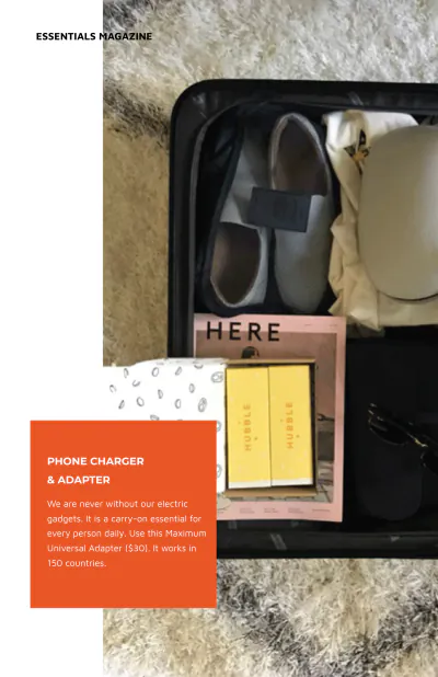Free Minimal Product Magazine Template to Edit Online