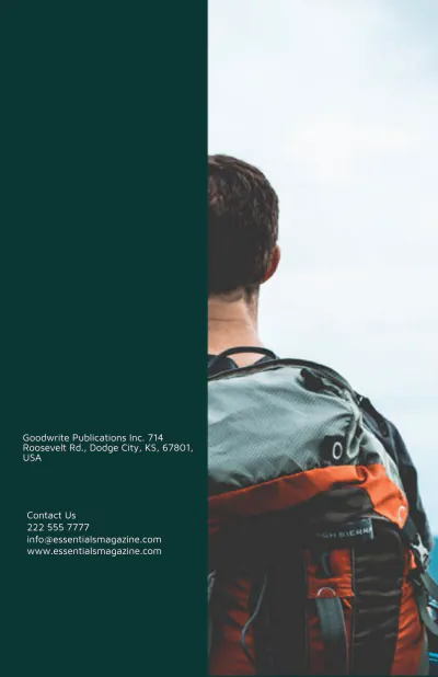 Free Minimal Product Magazine Template to Edit Online