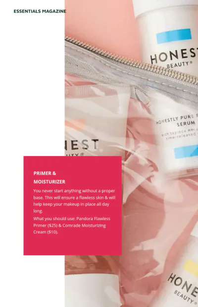 Free Minimal Product Magazine Template to Edit Online