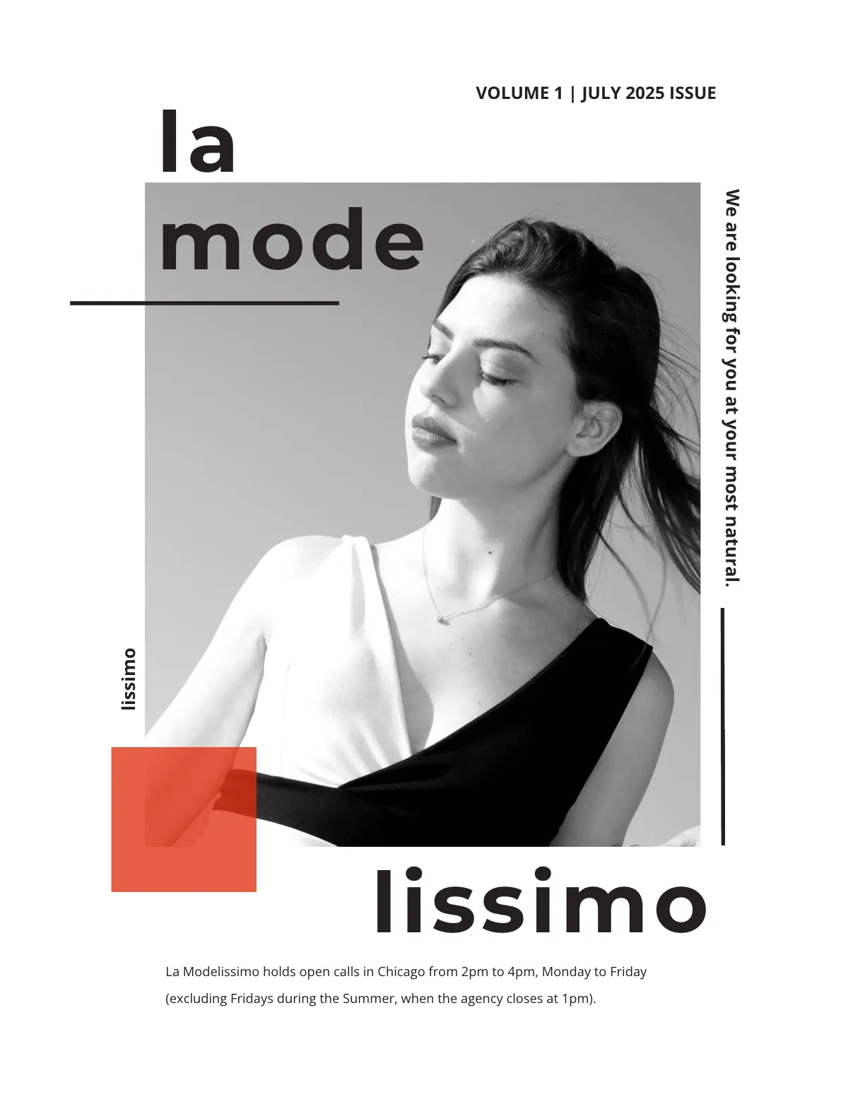 Free Modern Photography Magazine Template to Edit Online