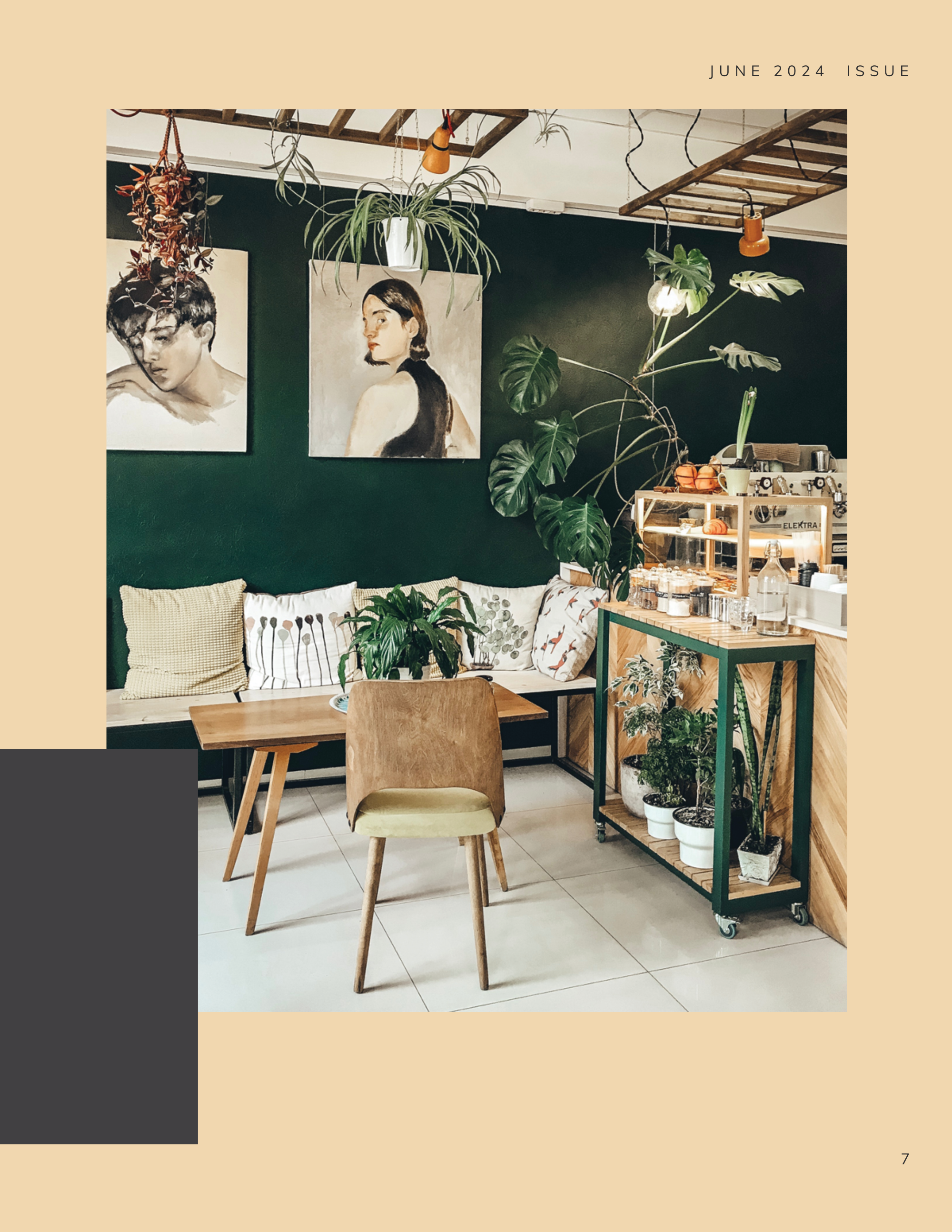 Free Printable Interior Design Magazine Template to Edit Online