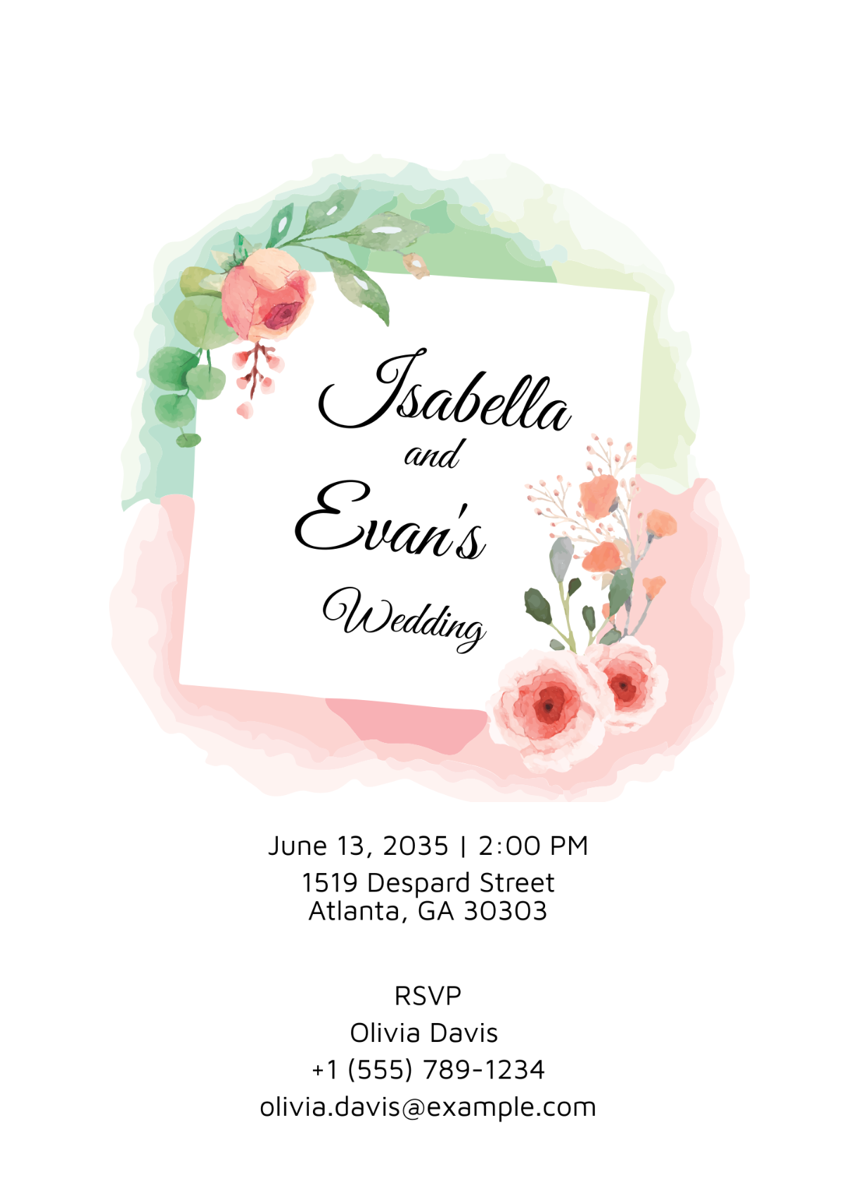 Isabella Wedding Invitation