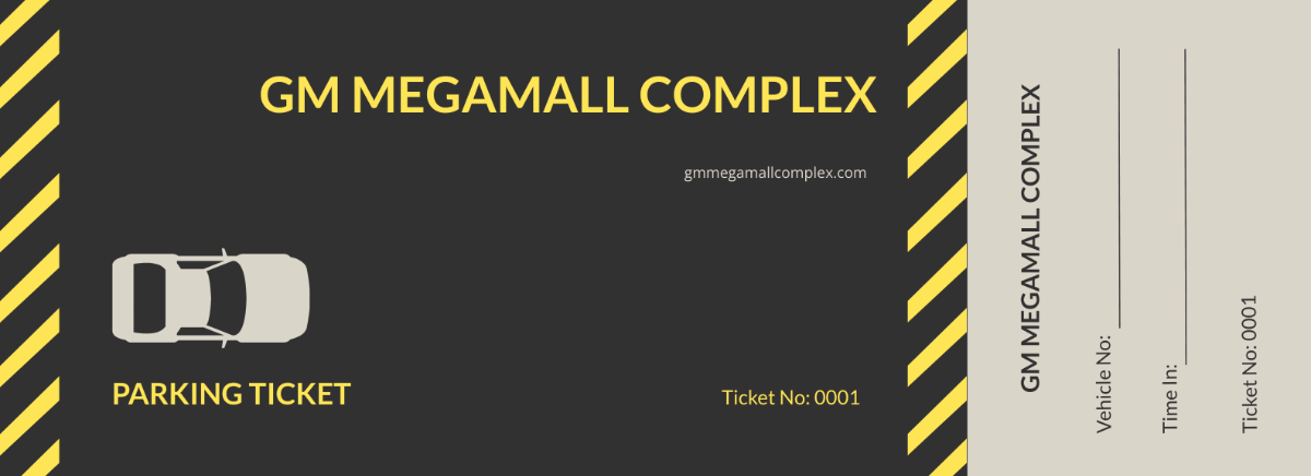 FREE Parking Templates & Examples - Edit Online & Download