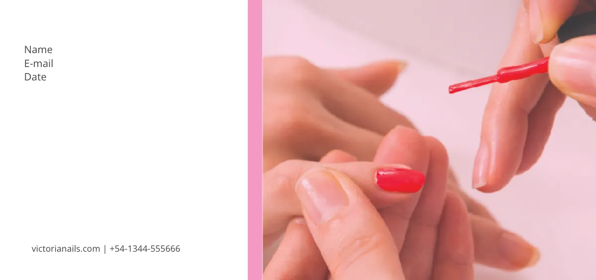 Free Beauty Pedicure Voucher Template to Edit Online