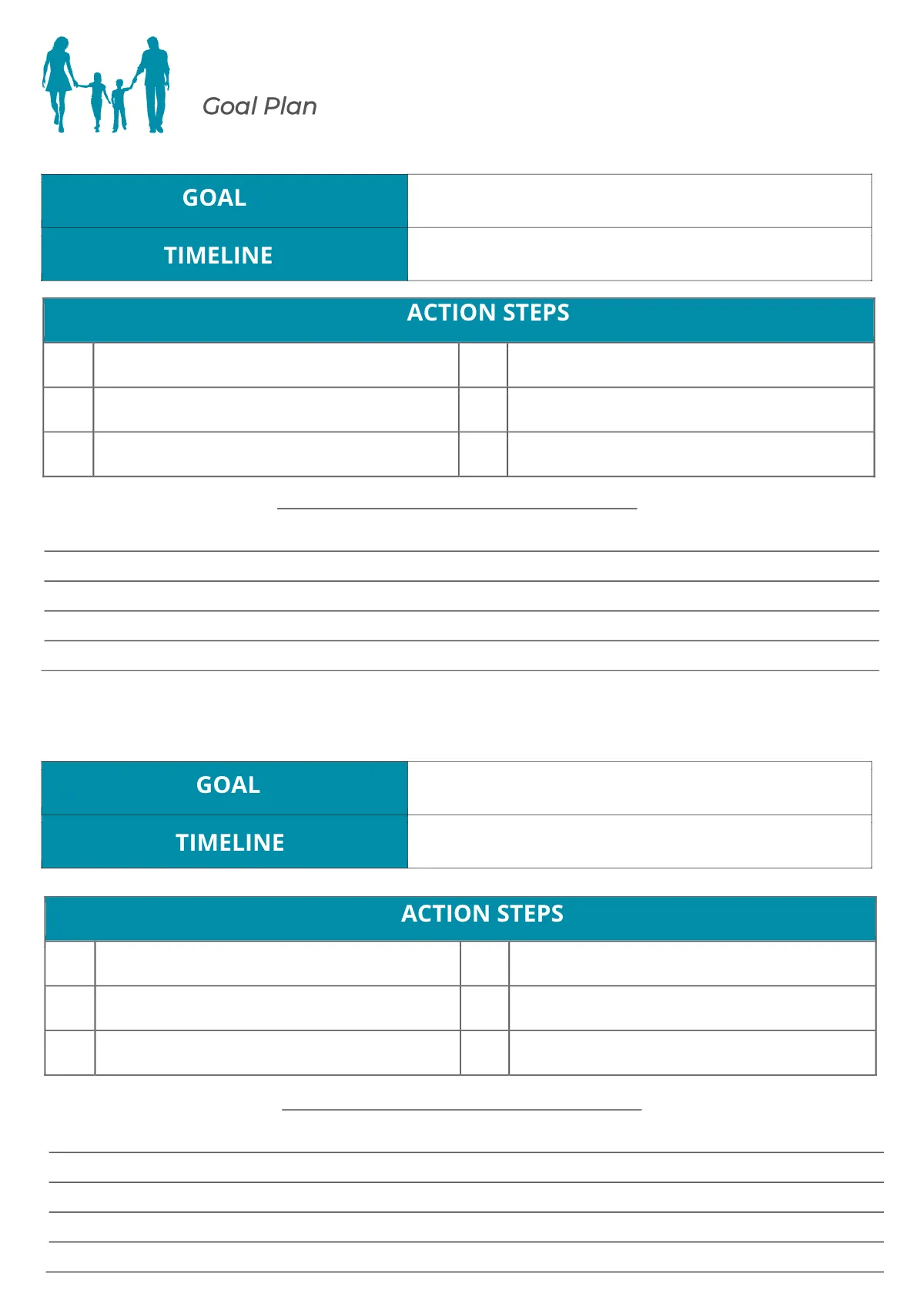 Free Printable Family Planner Template to Edit Online
