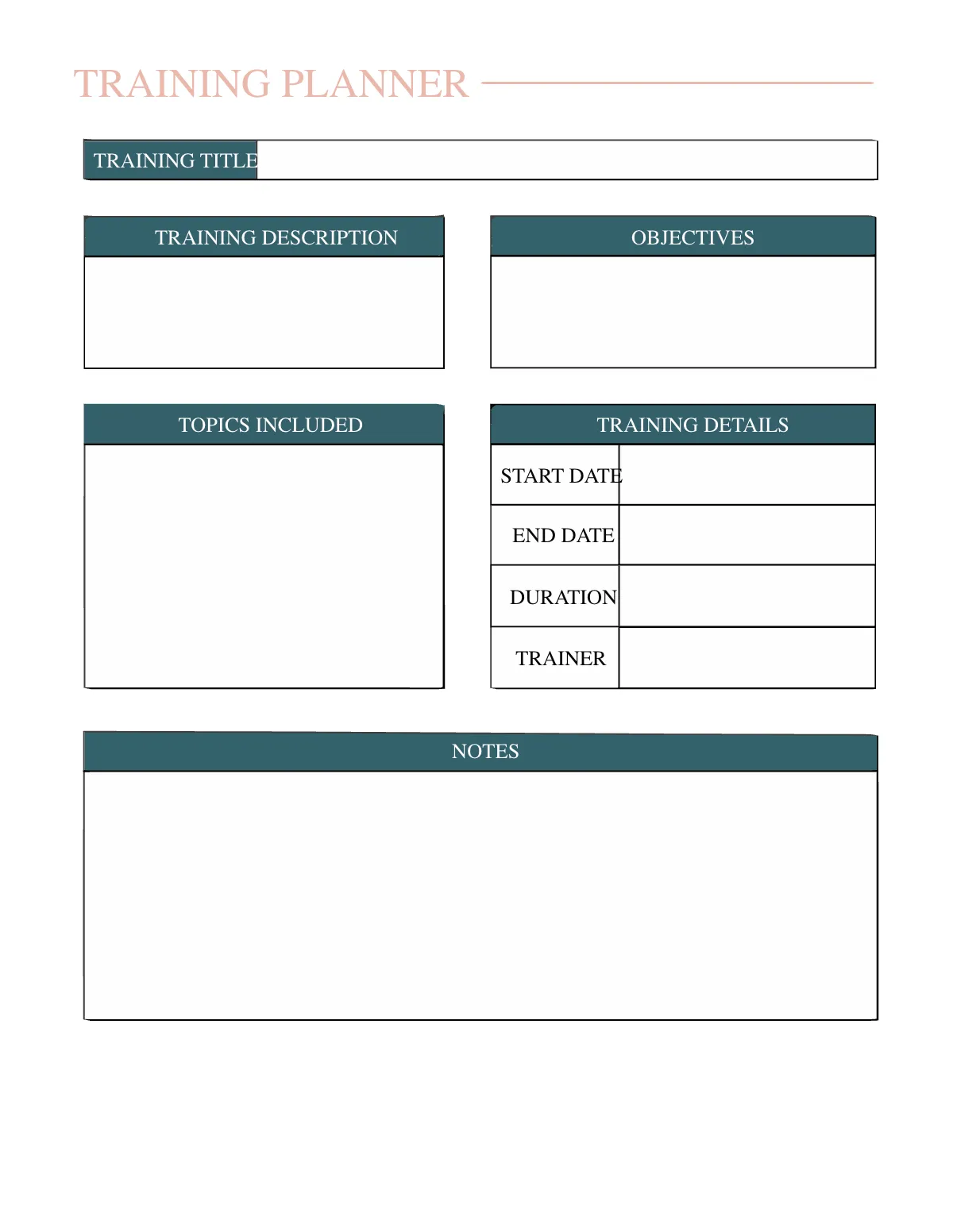 Free Front Desk Planner Template to Edit Online