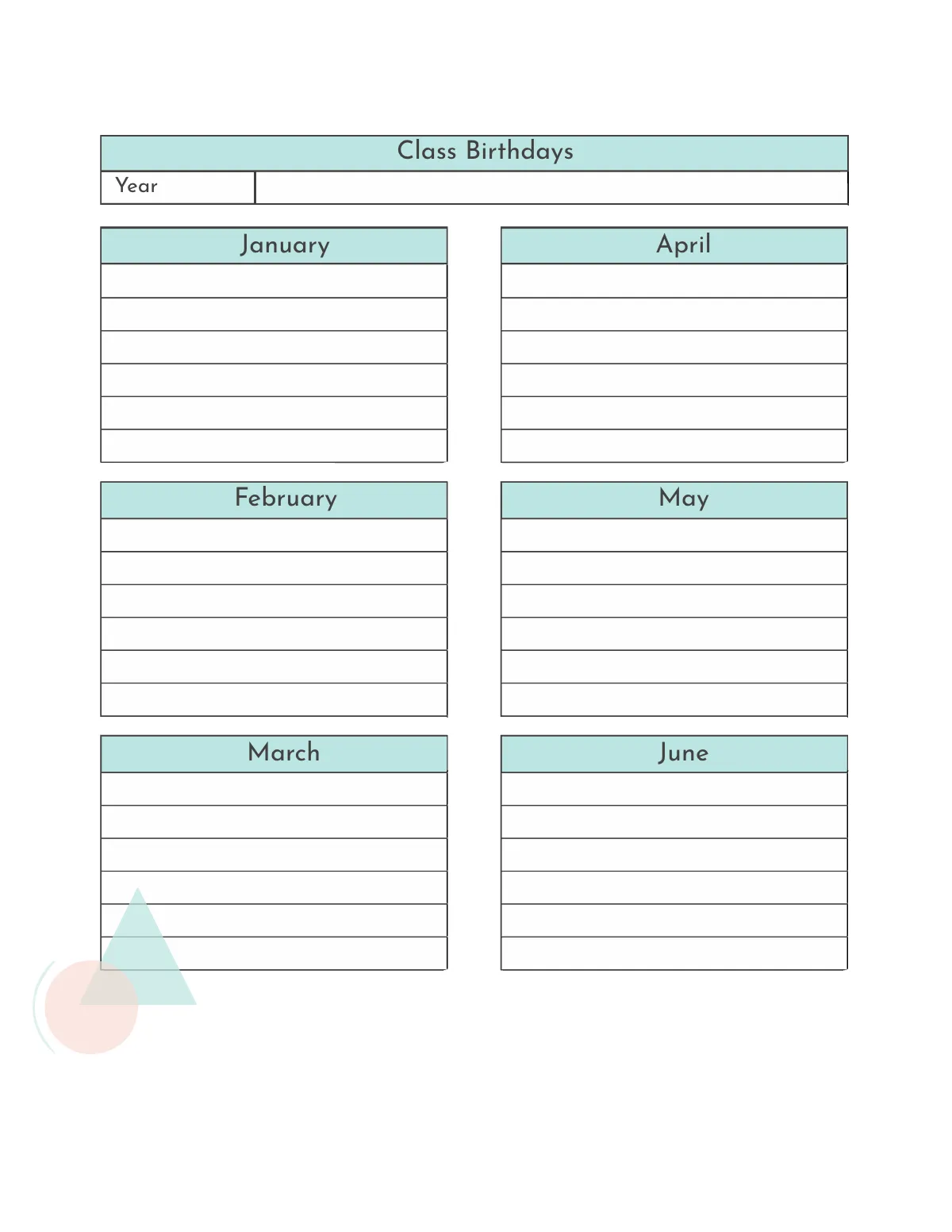 Free Daily Preschool Planner Template to Edit Online