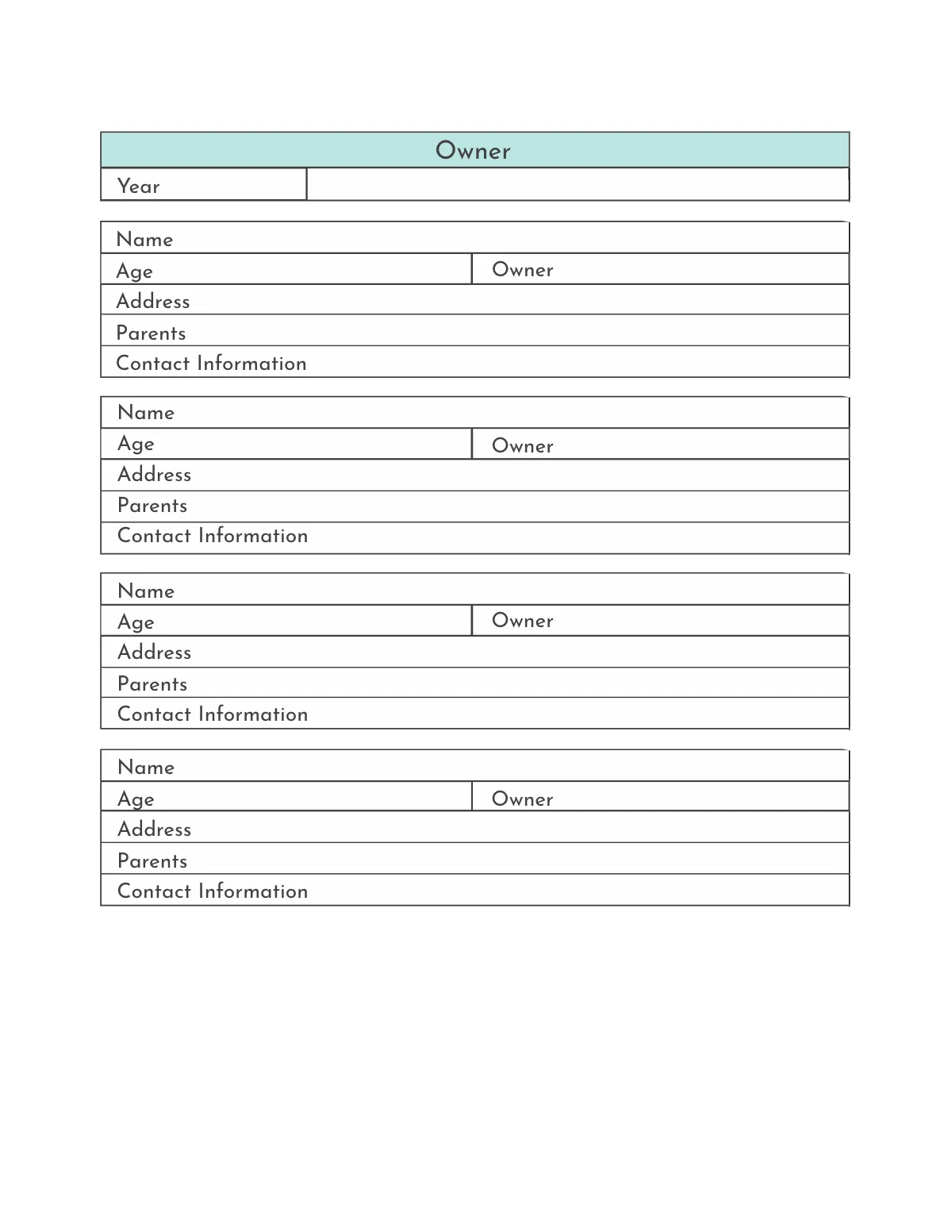 Free Daily Preschool Planner Template to Edit Online