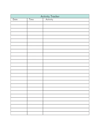 Free Daily Preschool Planner Template to Edit Online