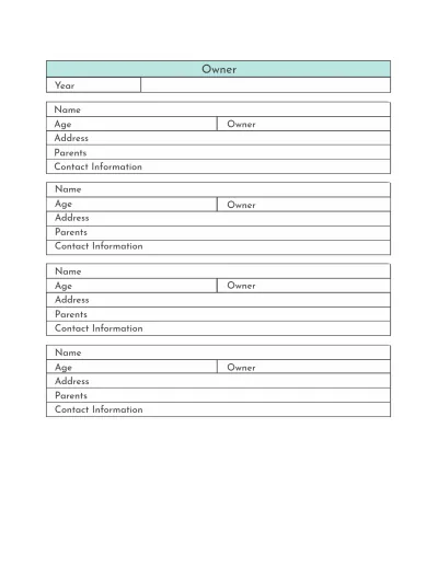 Free Daily Preschool Planner Template to Edit Online
