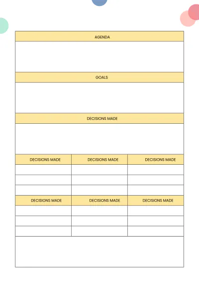 Free Printable Employee Planner Template to Edit Online