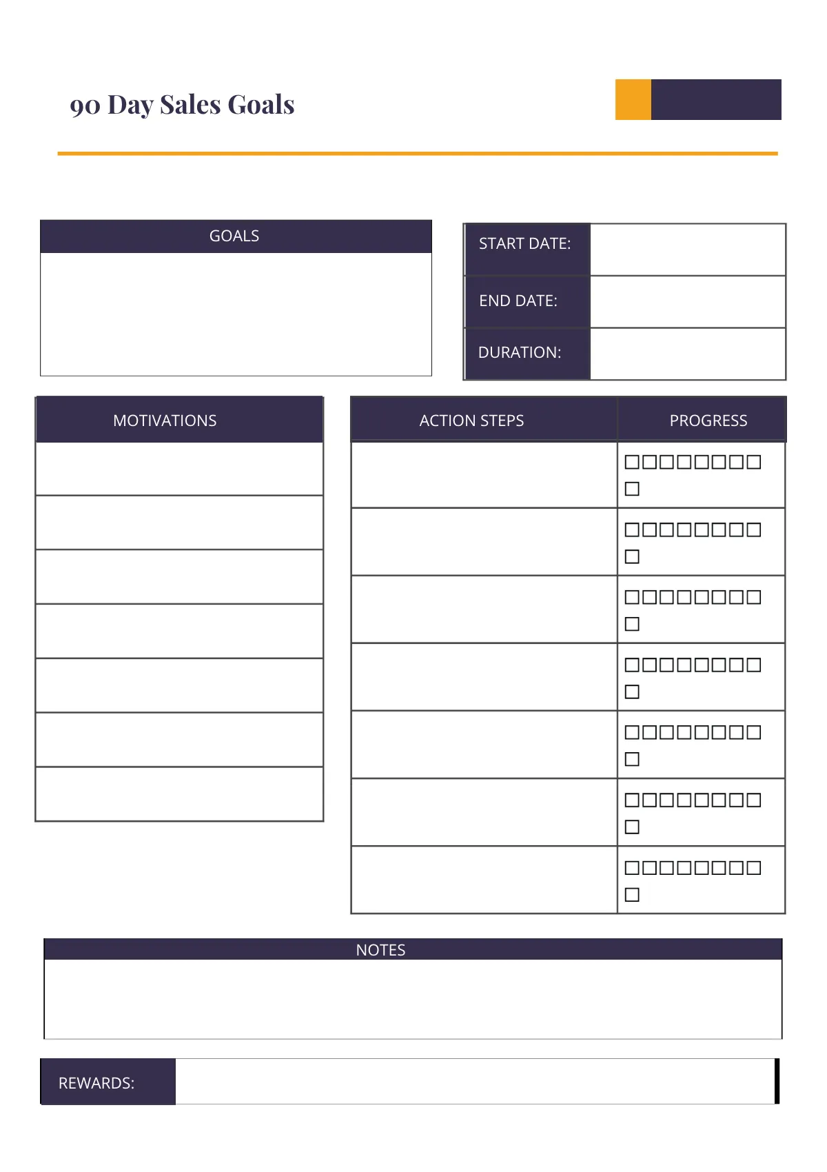 Free Simple Diet Planner Template to Edit Online