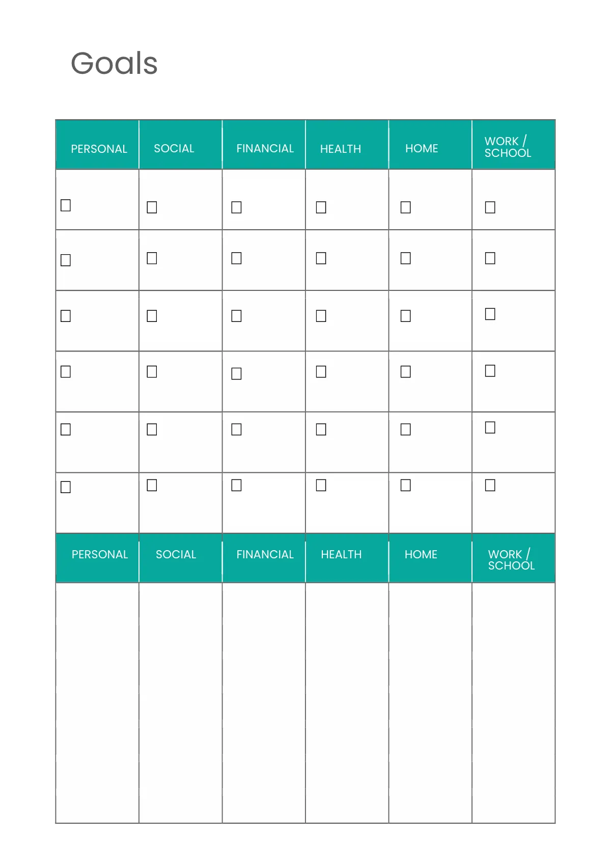Free Digital Planner Template to Edit Online