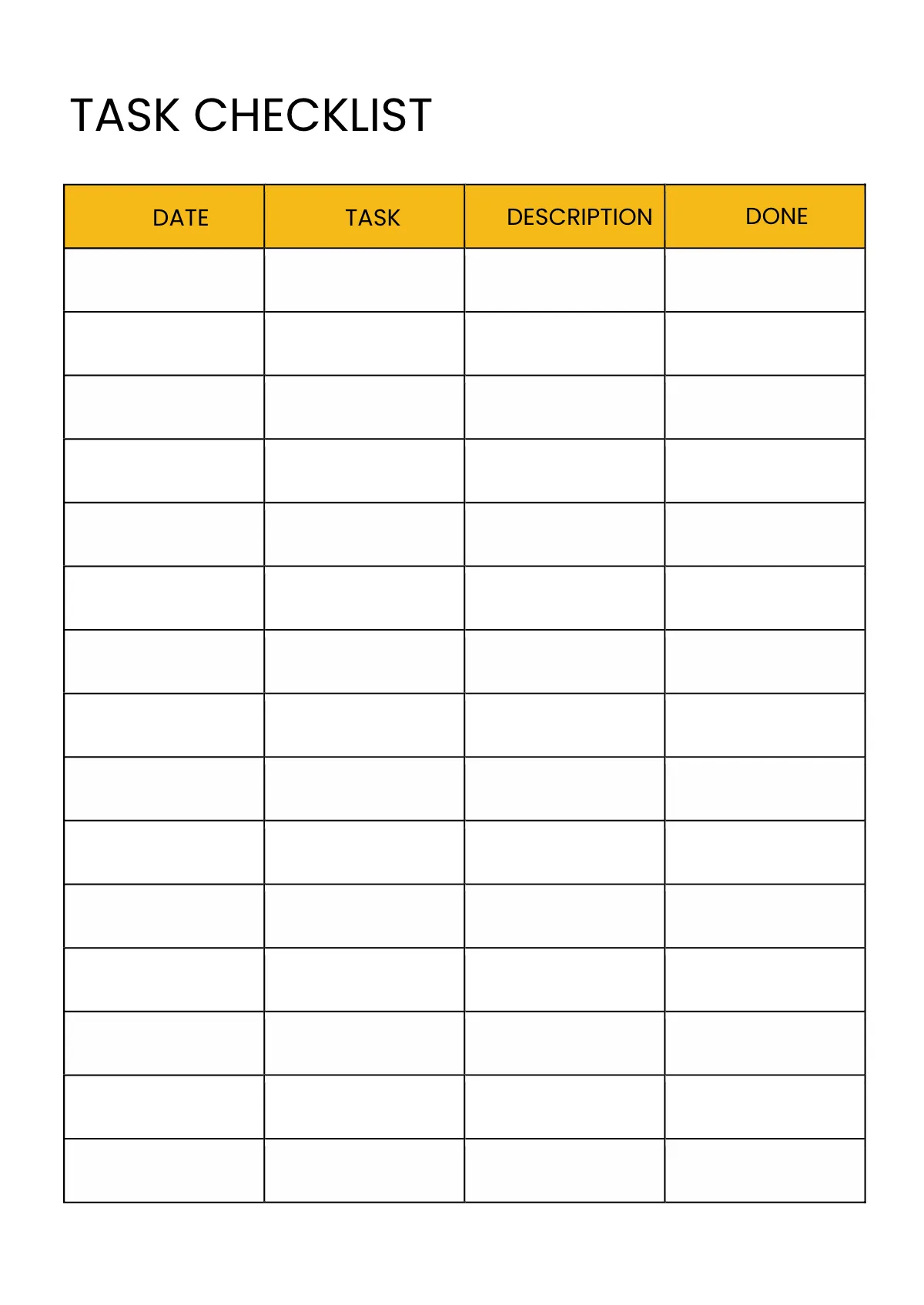Free Editable Schedule Planner Template to Edit Online