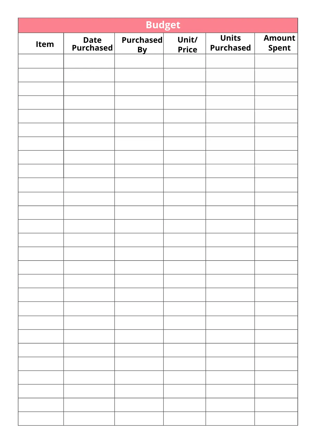 Free Editable Baby Shower Planner Template to Edit Online