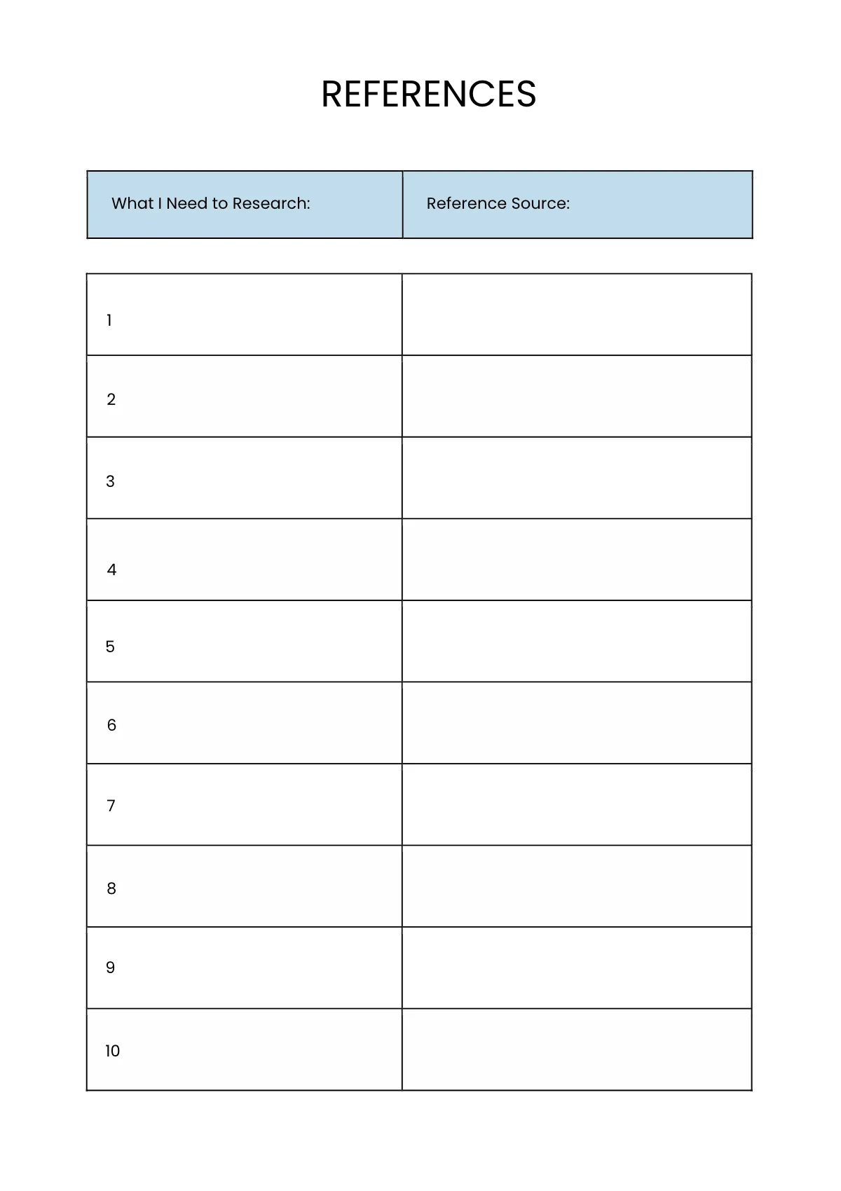 Free Basic Story Planner Template to Edit Online