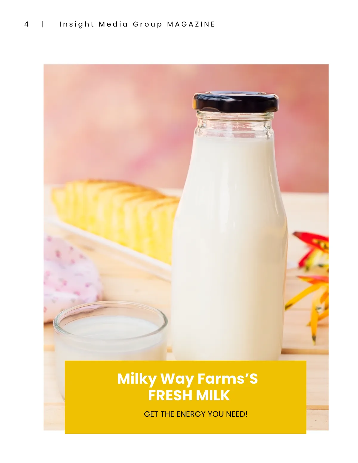 Free Modern School Magazine Template to Edit Online