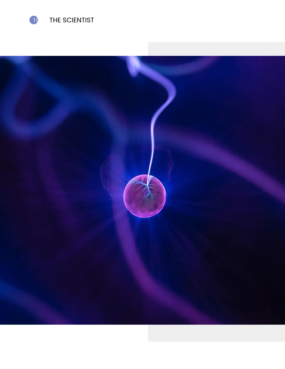 Free Modern Science Magazine Template to Edit Online