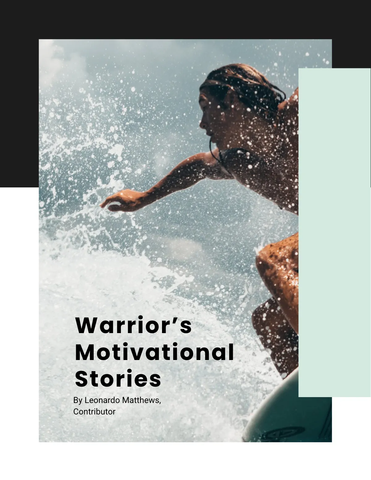 Free Modern Sports Magazine Template to Edit Online