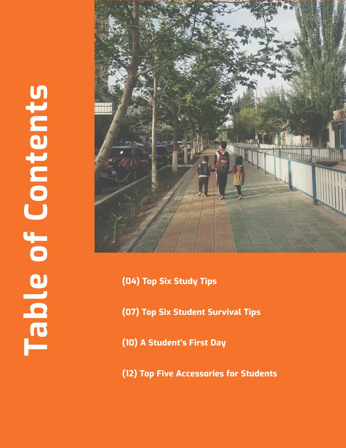 Free Modern Student Magazine Template to Edit Online