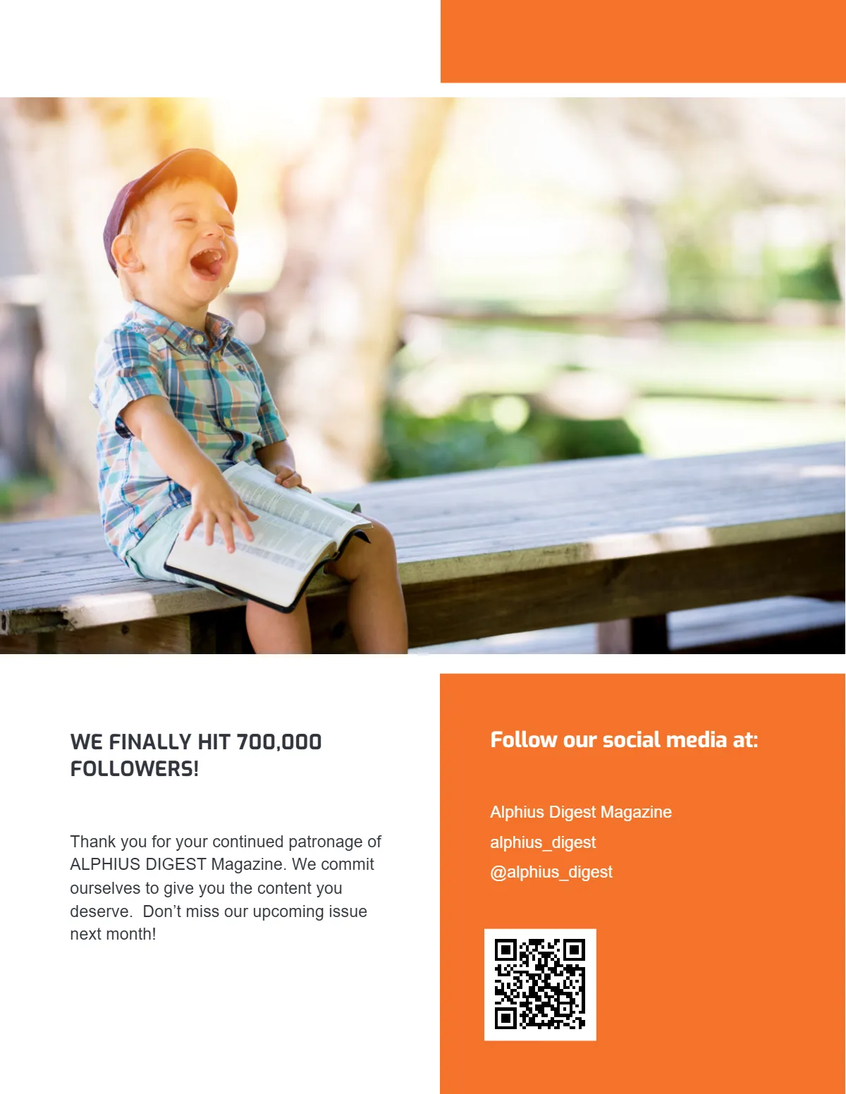 Free Modern Student Magazine Template to Edit Online