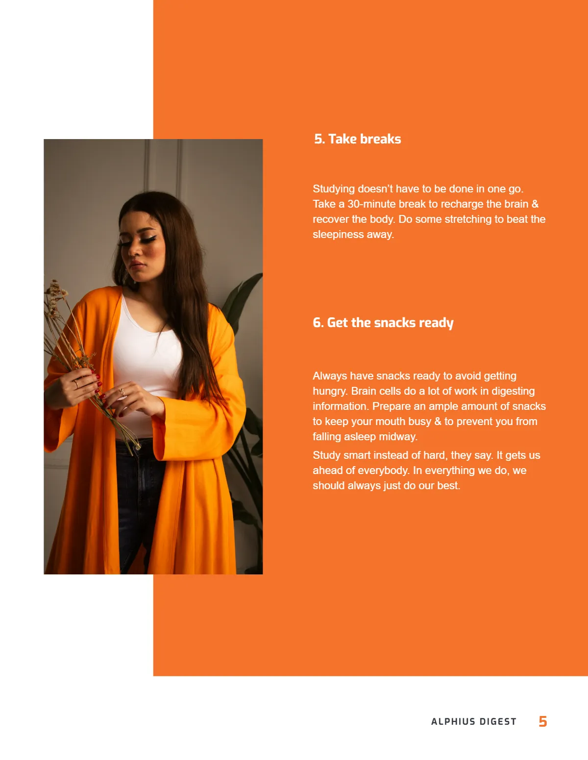 Free Modern Student Magazine Template to Edit Online