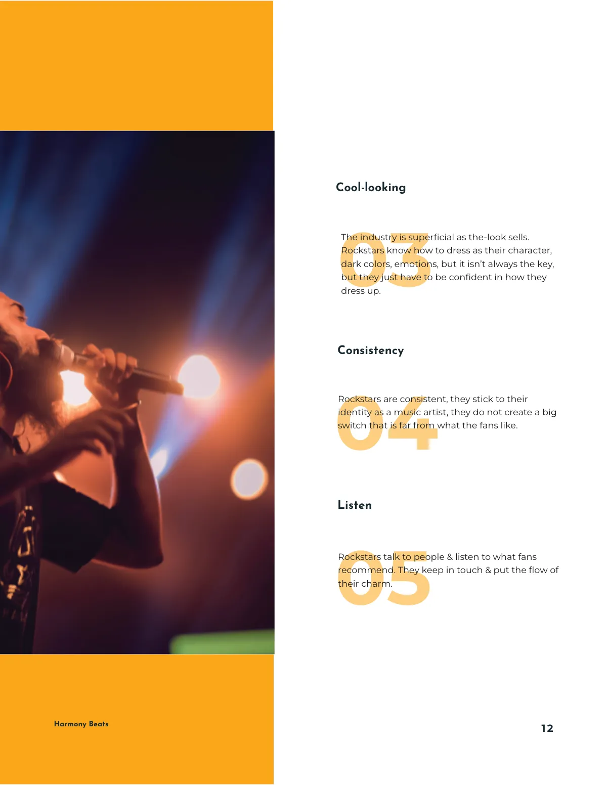 Free Music Artist Magazine Template to Edit Online