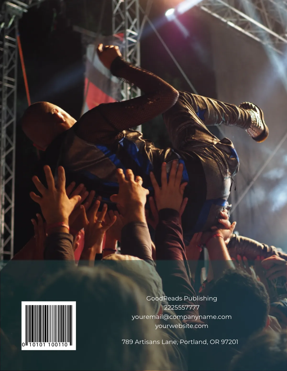 Free Music Artist Magazine Template to Edit Online