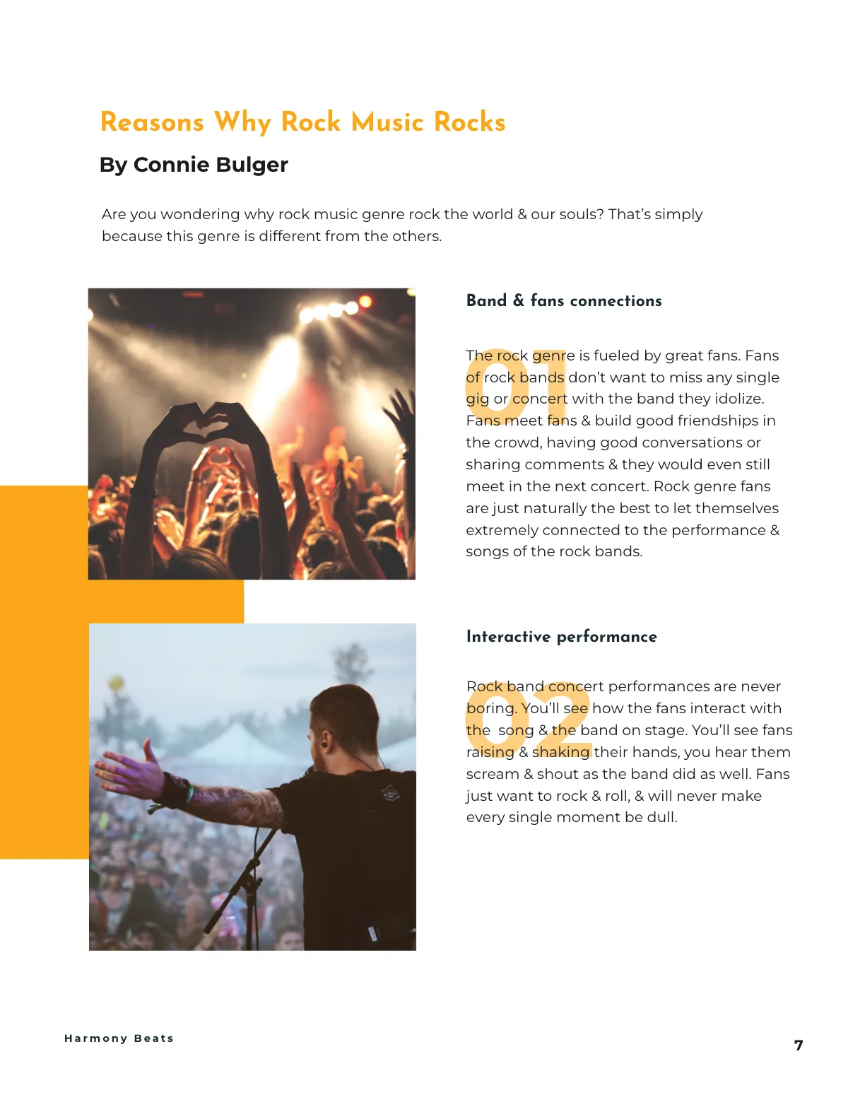 Free Music Artist Magazine Template to Edit Online