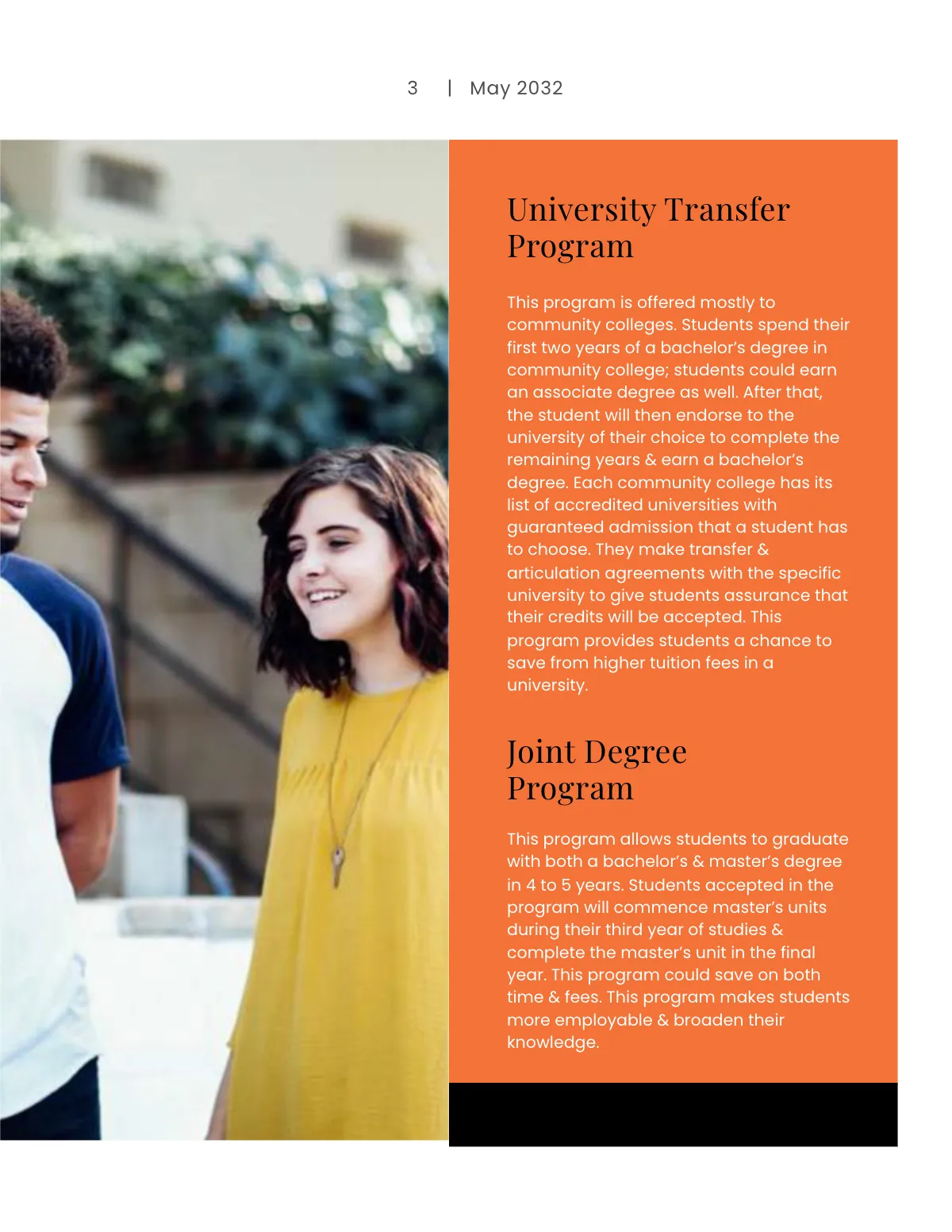Free University Magazine Template to Edit Online